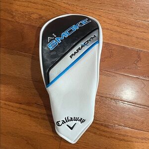 Callaway Paradym AI Smoke Headcover in White and Black #5 NWT